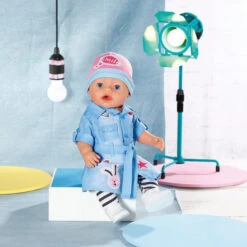 ZAPF Creation BABY Born® Deluxe Jeans Kleid 43cm, Puppenzubehör -Spielzeug Verkäufe ZAPF Creation BABY born Deluxe Jeans Kleid 43cm Puppenzubeh r@@100103297 4