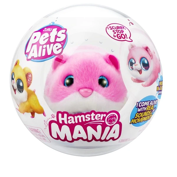 ZURU Pets Alive - Hamster Mania, Spielfigur (sortierter Artikel, Eine Figur) 10 ZURU Pets Alive - Hamster Mania, Spielfigur (sortierter Artikel, Eine Figur) – Bild 8