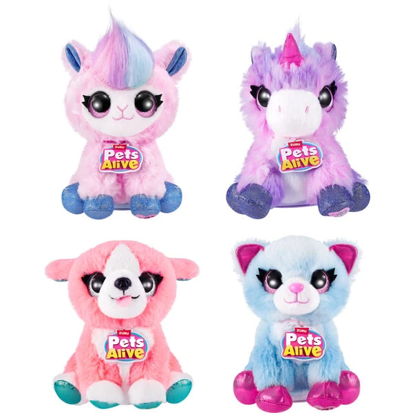 ZURU Pets Alive - Pet Shop Surprise Birthday Party, Spielfigur (sortierter Artikel, Eine Figur)