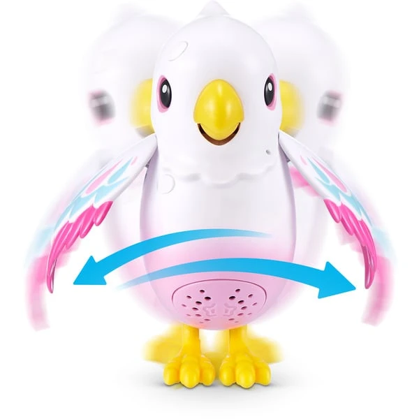 ZURU Pets Alive - Polly The Magic Bird, Spielfigur 6 ZURU Pets Alive - Polly The Magic Bird, Spielfigur – Bild 4