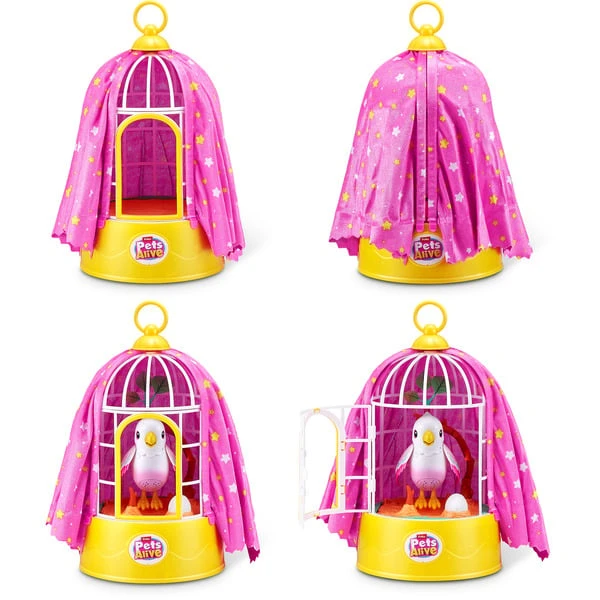 ZURU Pets Alive - Polly The Magic Bird, Spielfigur 7 ZURU Pets Alive - Polly The Magic Bird, Spielfigur – Bild 5