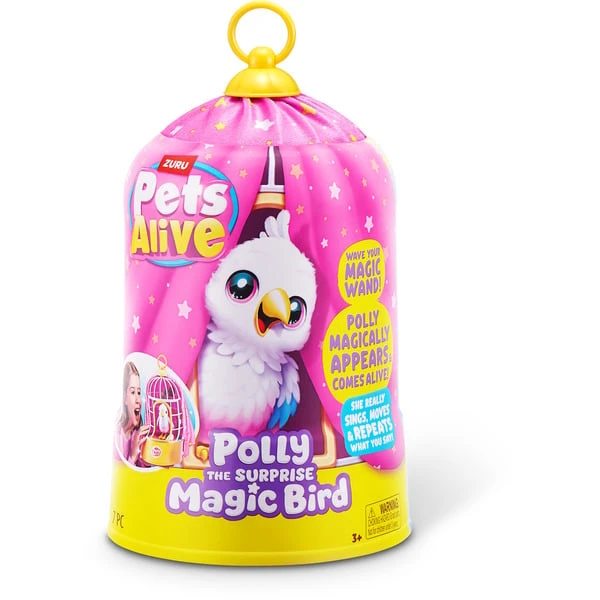 ZURU Pets Alive - Polly The Magic Bird, Spielfigur 8 ZURU Pets Alive - Polly The Magic Bird, Spielfigur – Bild 6