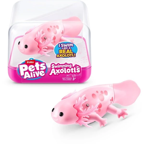 ZURU Pets Alive - Swimming Axolotls, Spielfigur (sortierter Artikel, Eine Figur) 5 ZURU Pets Alive - Swimming Axolotls, Spielfigur (sortierter Artikel, Eine Figur) – Bild 3