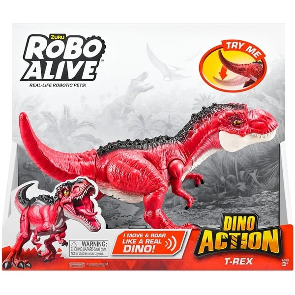 ZURU Robo Alive Dino Action T-Rex, Spielfigur 5 ZURU Robo Alive Dino Action T-Rex, Spielfigur – Bild 3