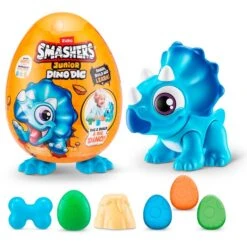 ZURU Smashers - Junior Dino Dig Ei, Spielfigur (sortierter Artikel)