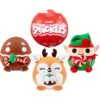 ZURU Snackles Christmas, Kuscheltier (sortierter Artikel, Eine Figur) -Spielzeug Verkäufe ZURU Snackles Christmas Kuscheltier@@100124342