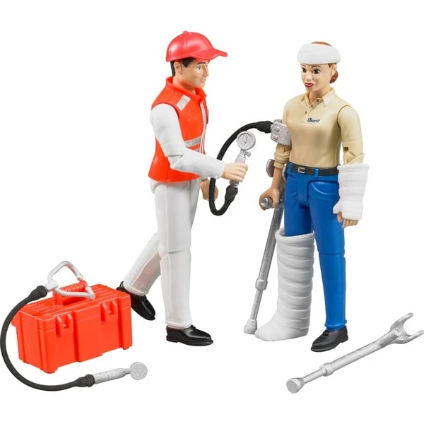 Bruder Figurenset Rettungsdienst, Spielfigur 3 Bruder Figurenset Rettungsdienst, Spielfigur