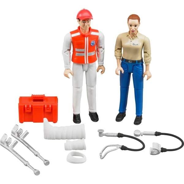 Bruder Figurenset Rettungsdienst, Spielfigur 5 Bruder Figurenset Rettungsdienst, Spielfigur – Bild 3