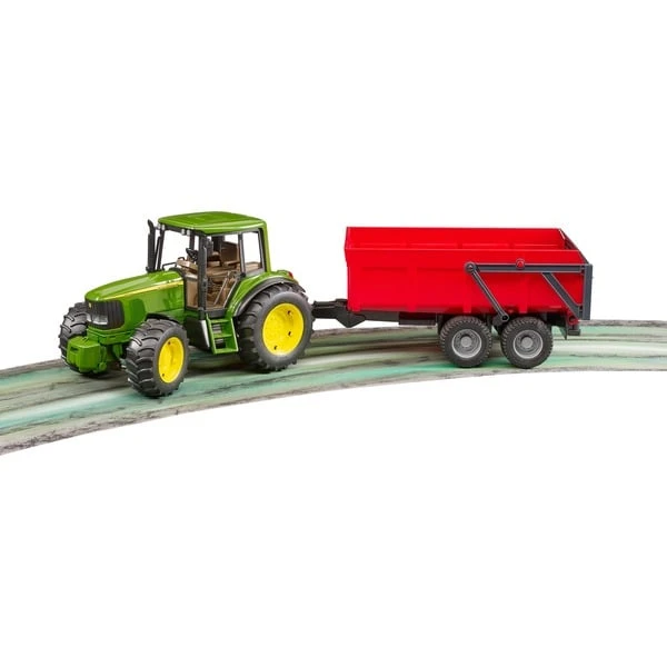 Bruder John Deere 6920 Mit Wannenkippanhänger, Modellfahrzeug (mit Automatikrückwand) 8 Bruder John Deere 6920 Mit Wannenkippanhänger, Modellfahrzeug (mit Automatikrückwand) – Bild 6