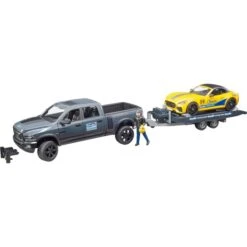 Bruder RAM 2500 Power Wagon Und Roadster Bruder Racing Team, Modellfahrzeug
