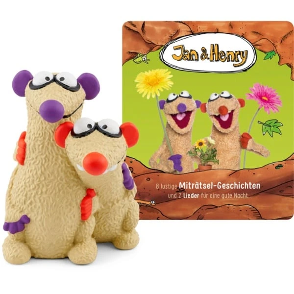 Tonies Jan & Henry - 8 Rätsel Und 2 Lieder, Spielfigur (Hörspiel) 3 Tonies Jan & Henry - 8 Rätsel Und 2 Lieder, Spielfigur (Hörspiel)
