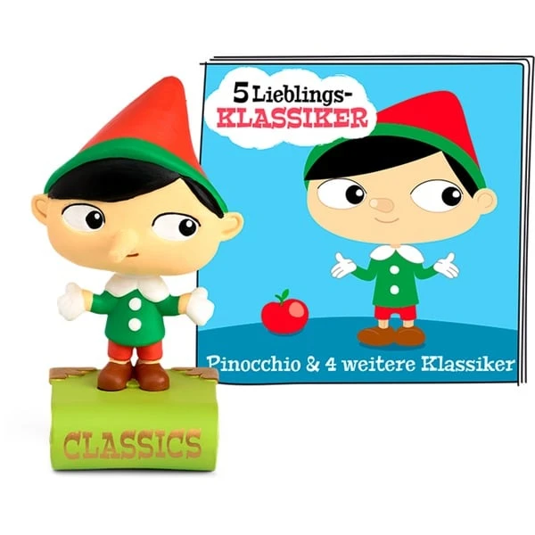 Tonies Lieblings-Klassiker - Pinocchio, Spielfigur (Hörspiel) 3 Tonies Lieblings-Klassiker - Pinocchio, Spielfigur (Hörspiel)