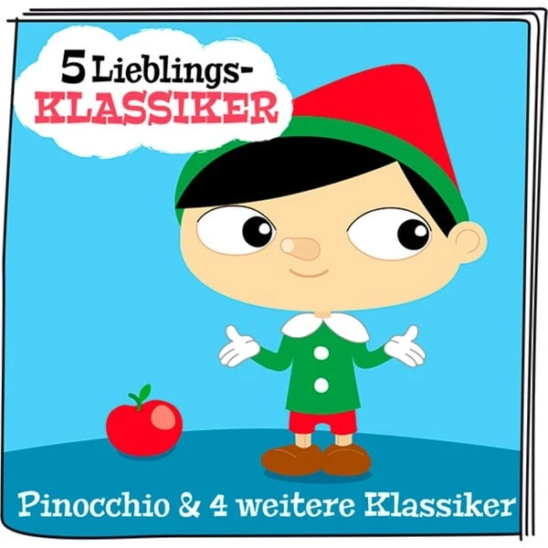 Tonies Lieblings-Klassiker - Pinocchio, Spielfigur (Hörspiel) 5 Tonies Lieblings-Klassiker - Pinocchio, Spielfigur (Hörspiel) – Bild 3