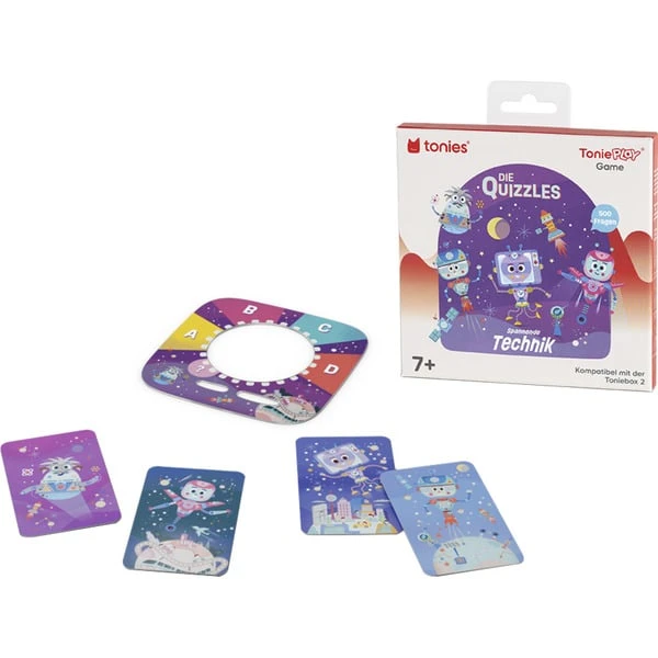 Tonies Tonieplay Game S - Die Quizzles: Spannende Technik, Geschicklichkeitsspiel 3 Tonies Tonieplay Game S - Die Quizzles: Spannende Technik, Geschicklichkeitsspiel
